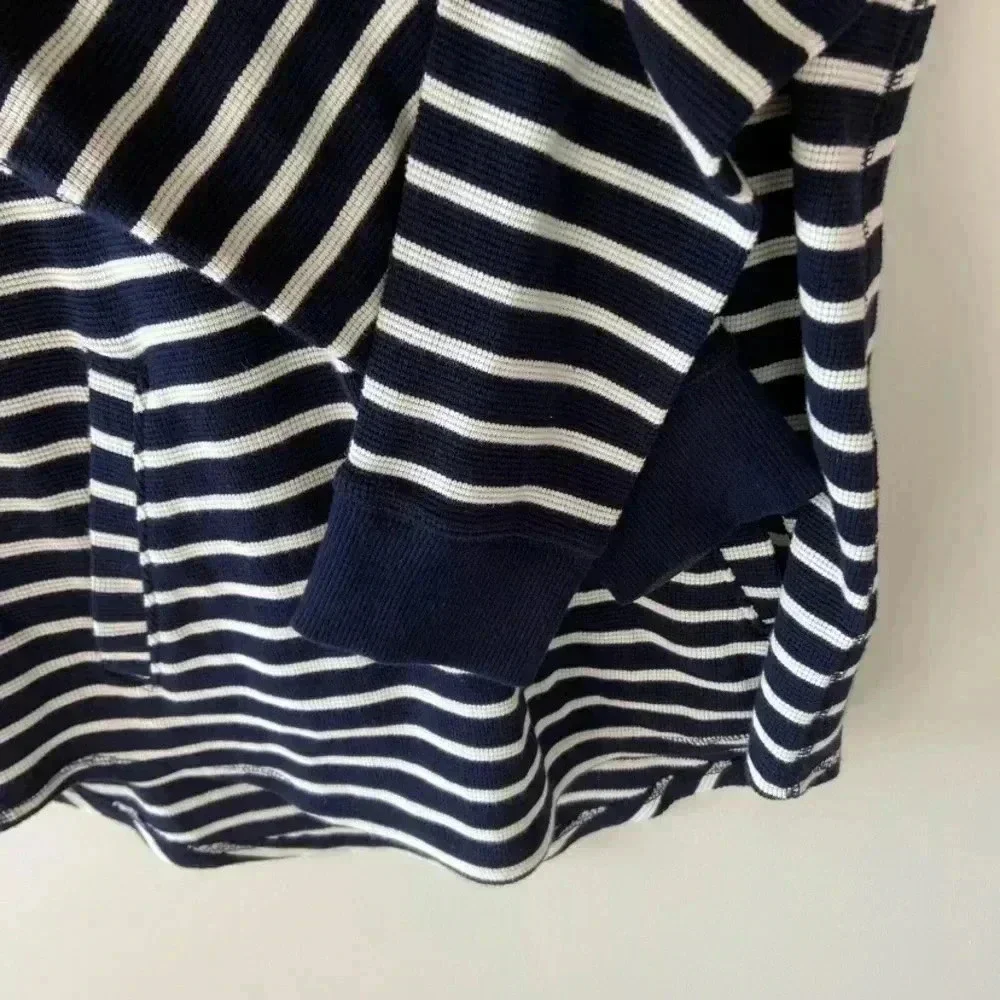 J. Crew Factory‎ Striped Funnelneck Sweatshirt Xs